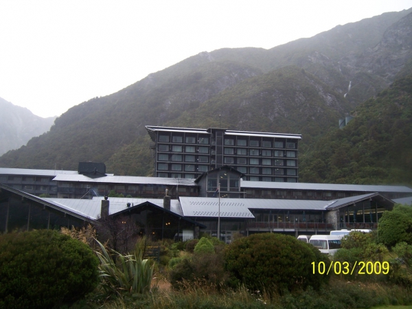 Zdjęcie z Nowej Zelandii - Mt Cook village...