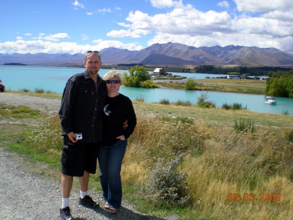 Zdjęcie z Nowej Zelandii - w Lake Tekapo