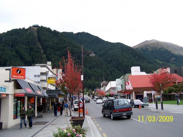 Zdjęcie z Nowej Zelandii - Jedna z uliczek...