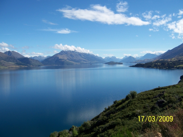 Zdjęcie z Nowej Zelandii - Jezioro Wakatipu...