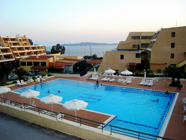 Zdjęcie z Grecji - fragment hotelu