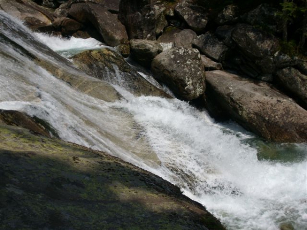 Zdjęcie ze Słowacji - wodospad Zimnej Wody