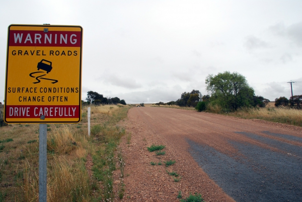 Zdjęcie z Australii - Gdzie asfalt sie konczy..