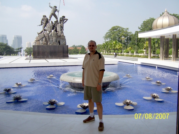 Zdjęcie z Malezji - Pomnik walki o ...