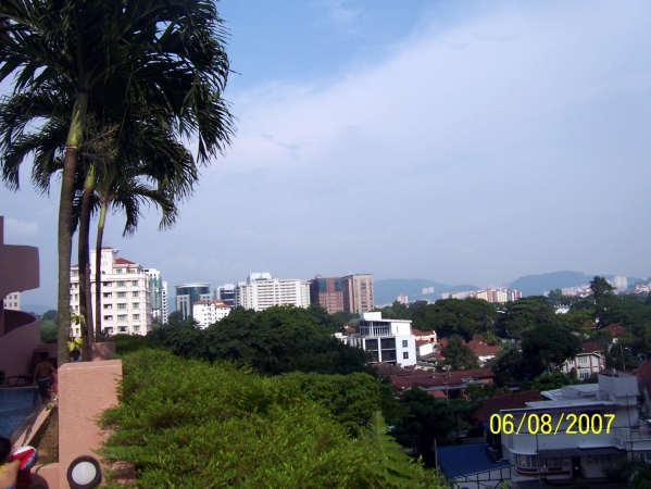 Zdjęcie z Malezji - Panorama z hotelowego...