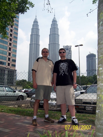 Zdjęcie z Malezji - Z Petronas Towers...
