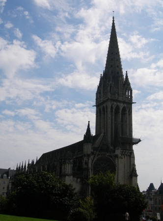 Zdjęcie z Francji - Katedra w Caen