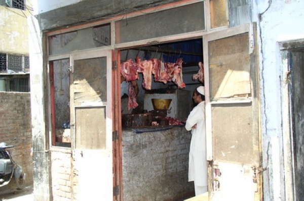 Zdjęcie z Indii - mięsny ;)