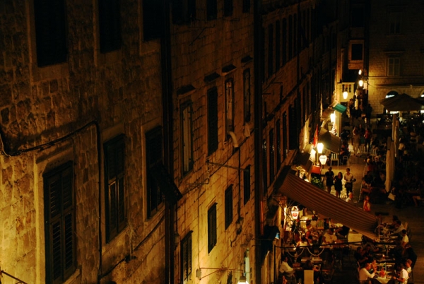 Zdjęcie z Chorwacji - dubrownik by night