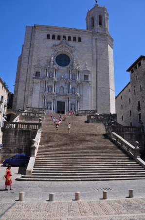 Zdjęcie z Hiszpanii - Girona - katedra