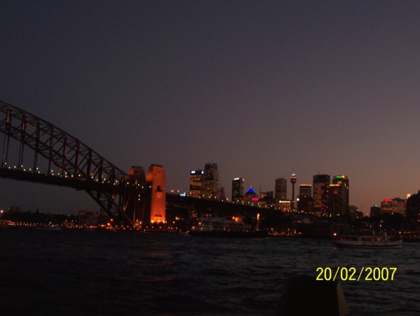 Zdjęcie z Australii - Nocna panorama Sydney
