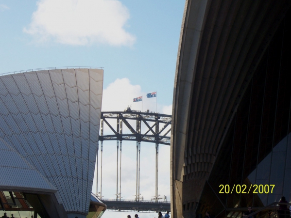 Zdjęcie z Australii - Harbour Bridge widziany..