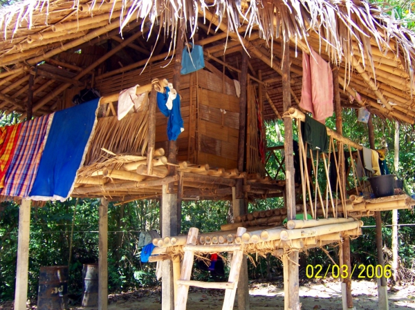 Zdjęcie z Tajlandii - Tajska chata na palach