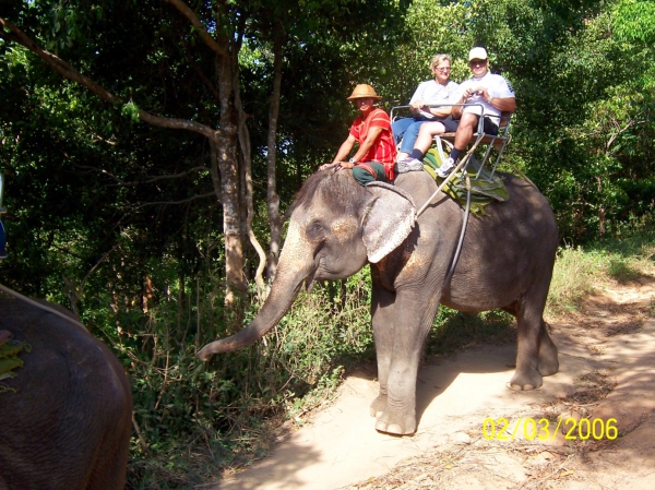 Zdjęcie z Tajlandii - Słoniowe safari
