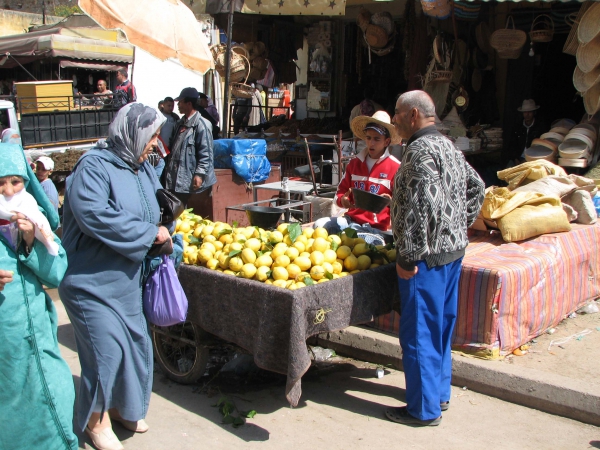 Zdjęcie z Maroka - Meknes - Targi uliczne