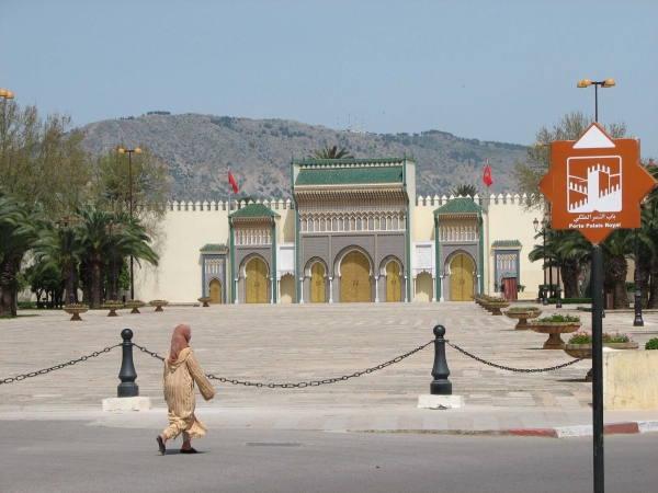 Zdjęcie z Maroka - Fez - pałac cesarski