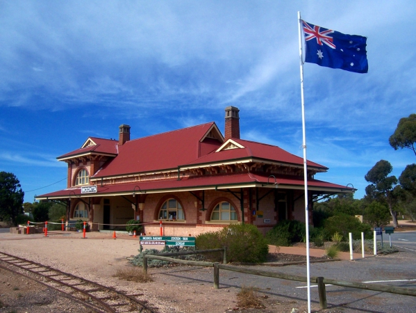 Zdjęcie z Australii - Zabytkowa stacja kolejowa