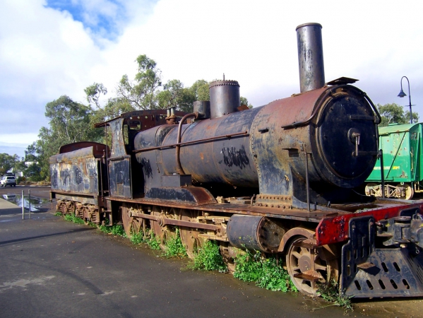 Zdjęcie z Australii - Stara lokomotywa...