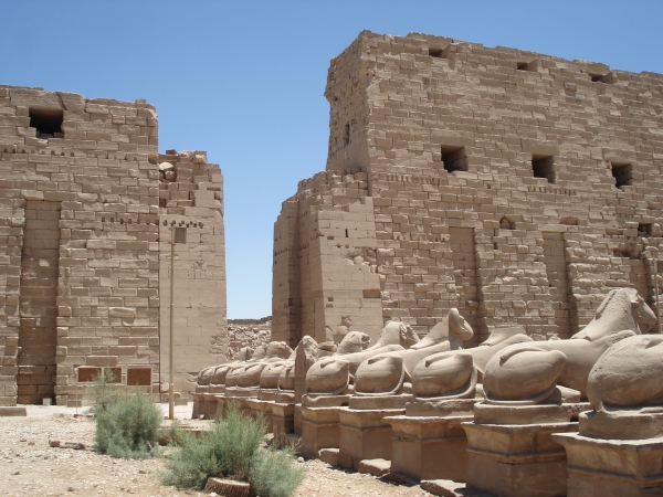 Zdjęcie z Egiptu - Karnak.