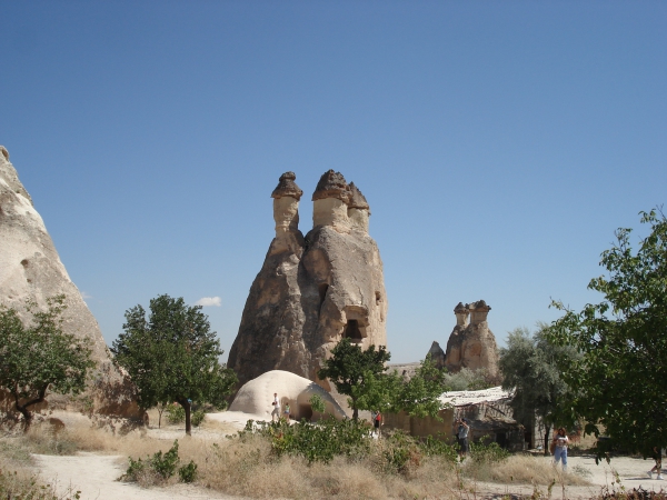 Zdjęcie z Turcji - Formy skalne Kapadocji.