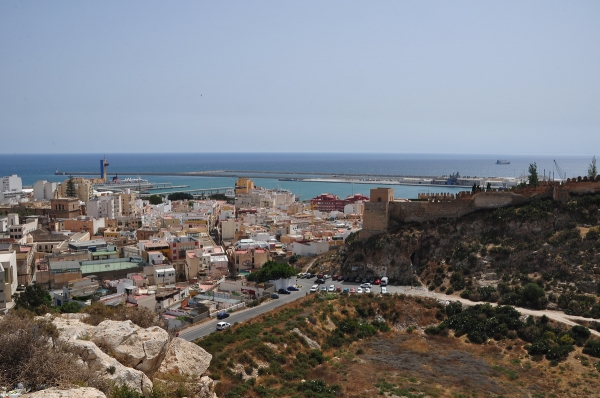 Zdjęcie z Hiszpanii - widok na port i Alcazar