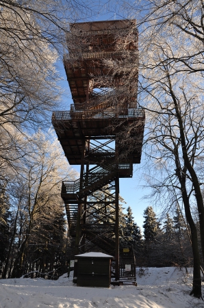 Zdjęcie z Polski - wieża widkowa na Wieżycy