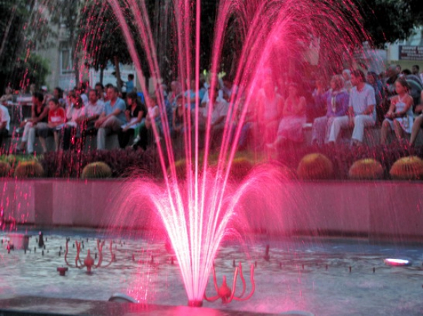Zdjęcie z Turcji - Tańcząca fontanna.