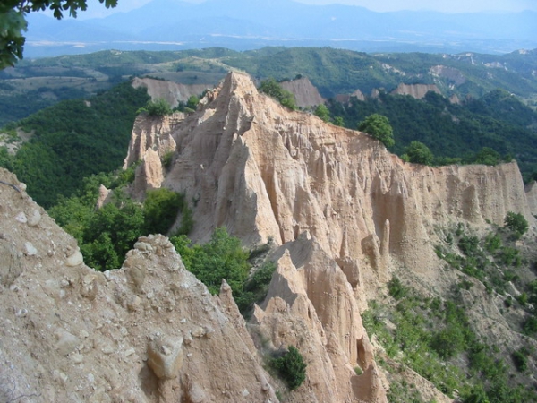 Zdjęcie z Bułgarii - Piramidy k. Mełnika.