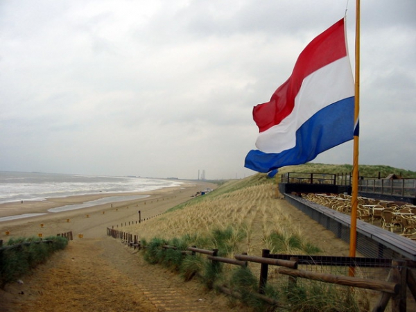 Zdjęcie z Holandii - Plaża w Zandvoort.