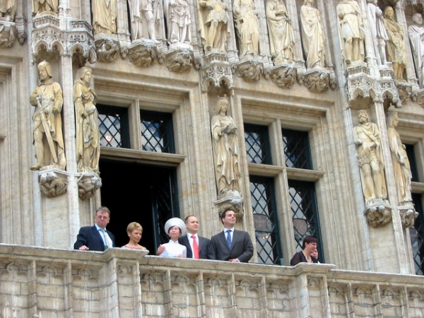 Zdjęcie z Belgii - Ślub w Domu Króla.