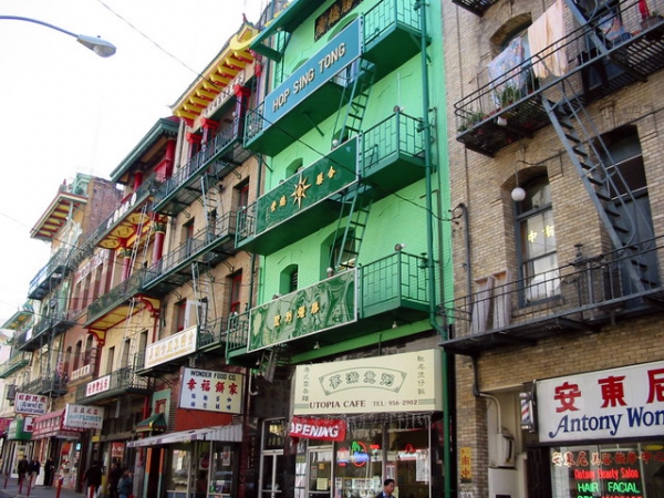 Zdjęcie ze Stanów Zjednoczonych - Chinatown - Frisco.