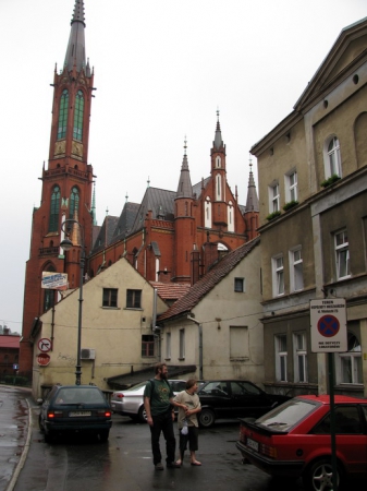 Zdjęcie z Polski - Wałbrzych w deszczu.