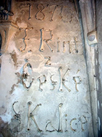 Zdjęcie z Czech - Ossuarium Kutna Hora.