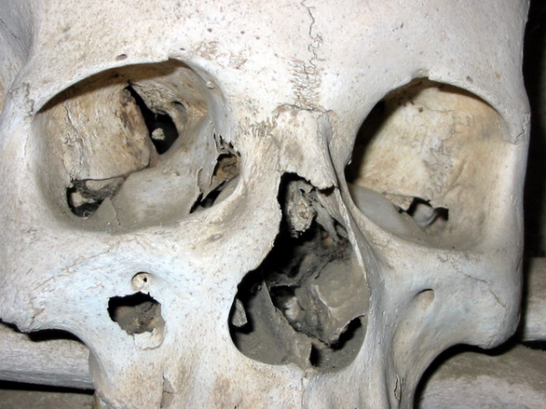 Zdjęcie z Czech - Ossuarium Kutna Hora.