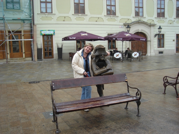 Zdjęcie ze Słowacji - rynek w Bratysławie