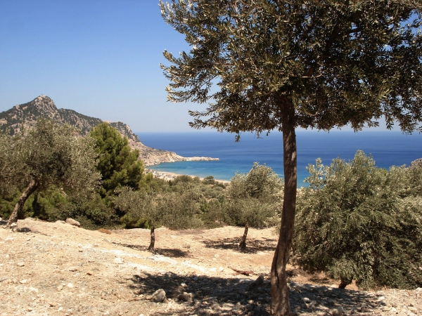 Zdjęcie z Grecji - Gdzieś na wybrzeżu Rodos.