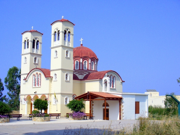 Zdjęcie z Grecji - Georgioupoli - kościół