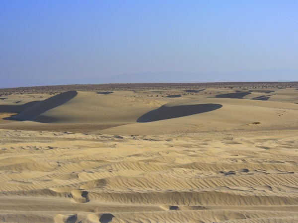 Zdjęcie z Tunezji - piaski pustyni