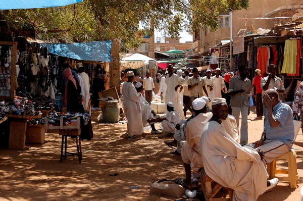 Zdjęcie z Sudanu - Bazar w Omdurmanie