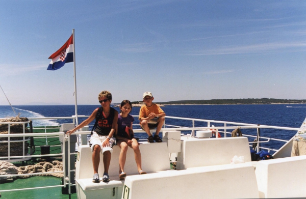 Zdjęcie z Chorwacji - płyniemy do Vella Luka
