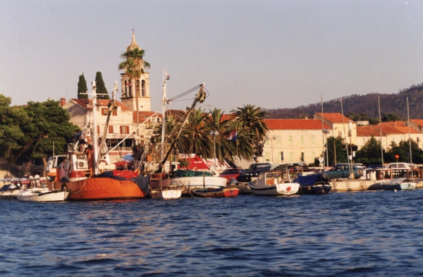 Zdjęcie z Chorwacji - port w Vela Luka...