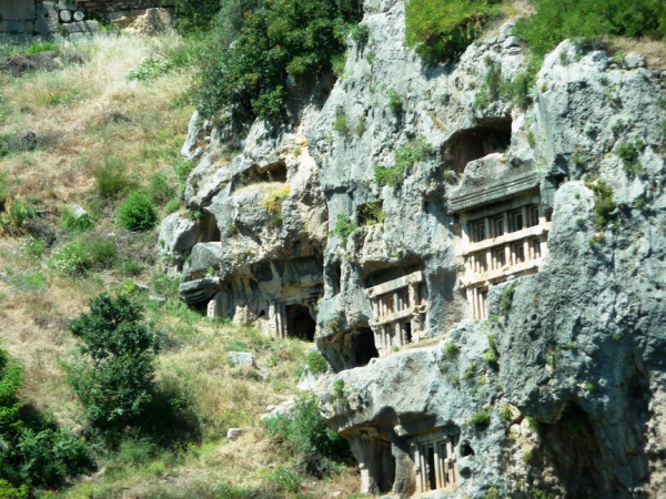 Zdjęcie z Turcji - grobowce licyjskie