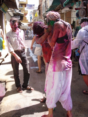 Zdjęcie z Indii - Święto Holi