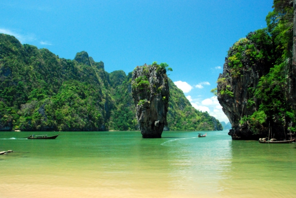 Zdjęcie z Tajlandii - Slynna Bond Island...