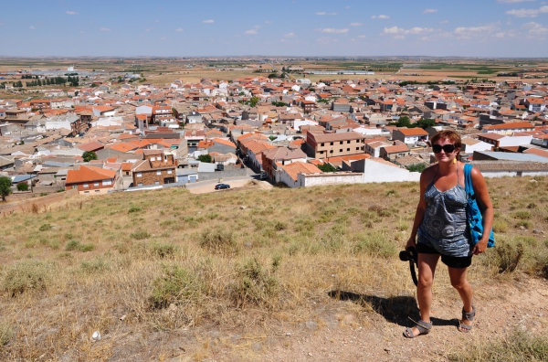 Zdjęcie z Hiszpanii - panorama na miasteczko