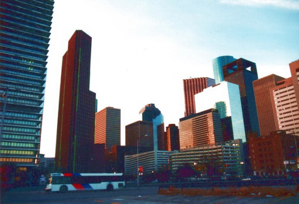 Zdjęcie ze Stanów Zjednoczonych - Houston - downtown.