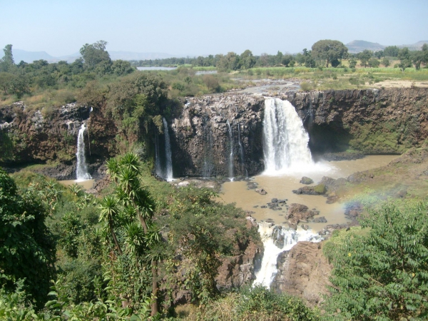 Zdjęcie z Etiopii - Wodospad na Nilu Błękitny