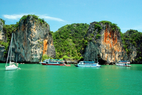 Zdjecie - Tajlandia - Morze Andamańskie - kajaki