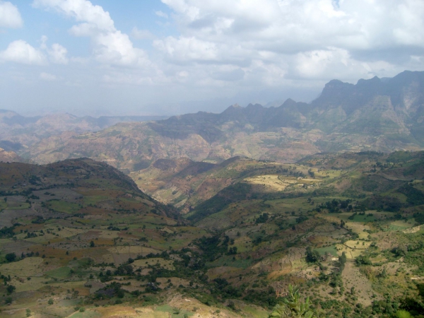 Zdjęcie z Etiopii - Typowy krajobraz