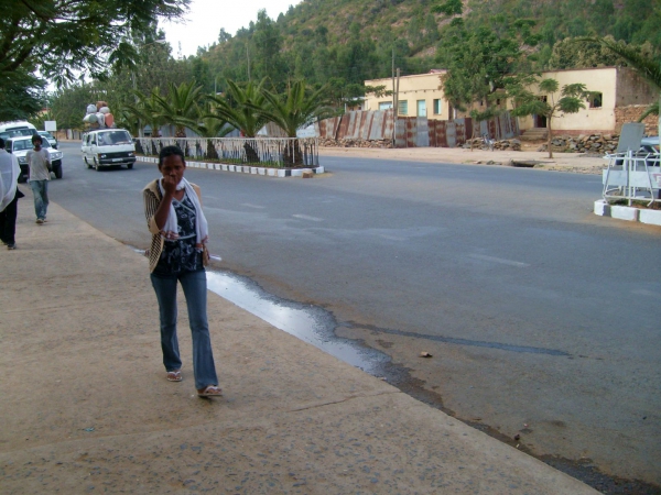 Zdjęcie z Etiopii - Ulica w Aksum